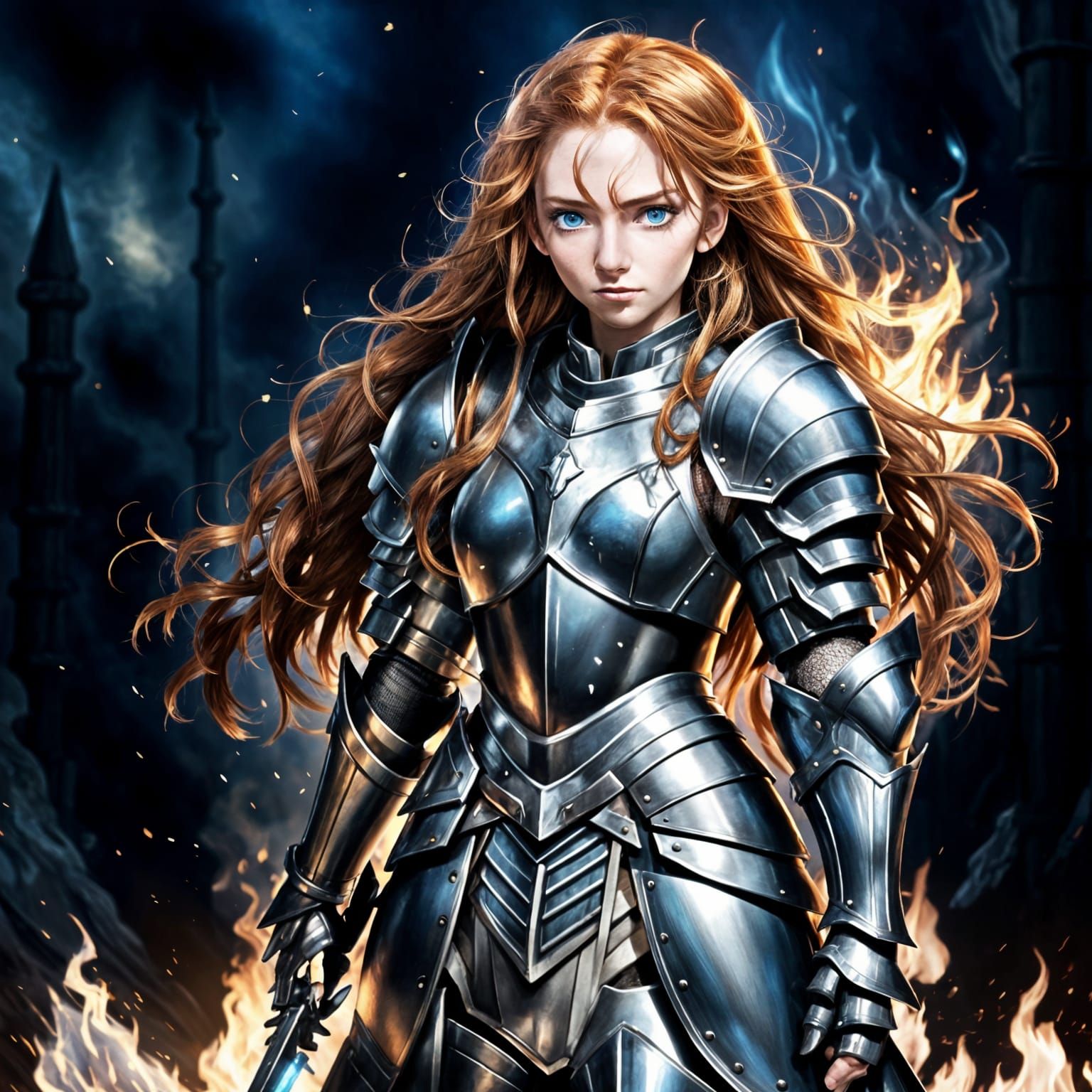 Female knight