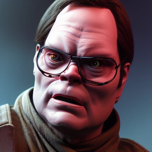 Hyperrealistic Composite Character Portrait in 3D