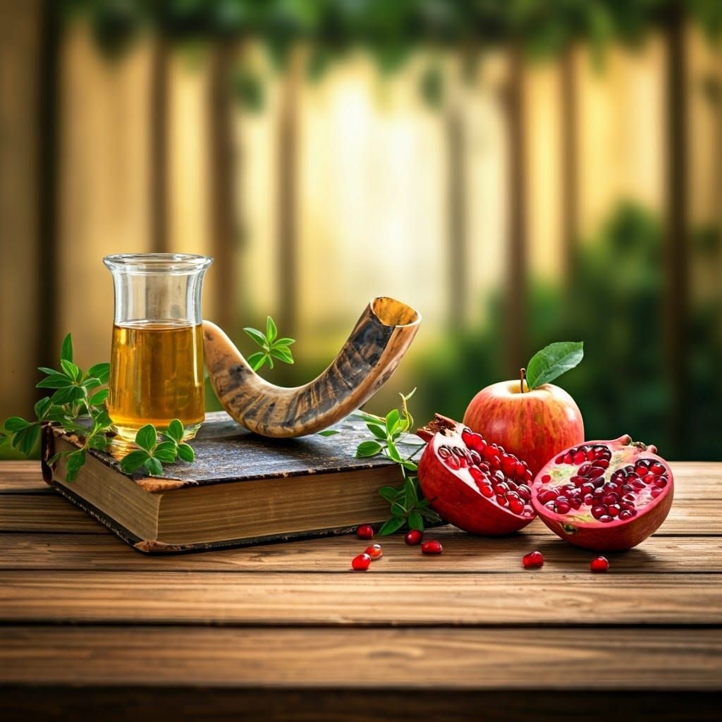 Tishrei Elements in Warm, Serene Fine Art Photograph