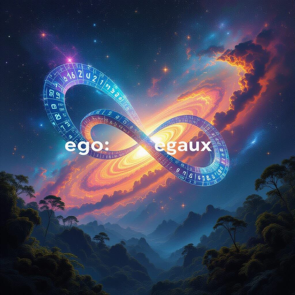 Cosmic Journey: Egality Nexus in Luminous Rainforest and Cos...