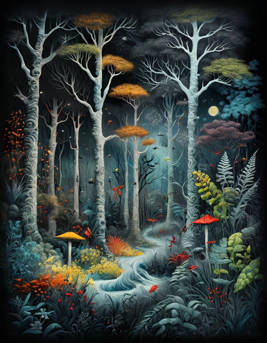 Mushroom path
