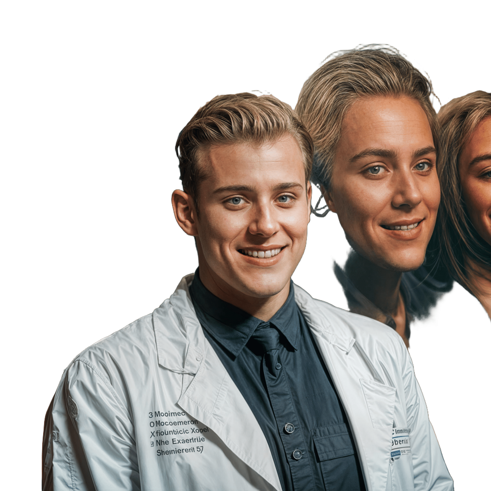 Young Scientist Giving Chemistry Conference Presentation