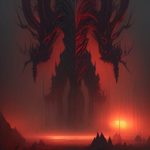 Monsters Arrive: Dark Fantasy Concept Art
