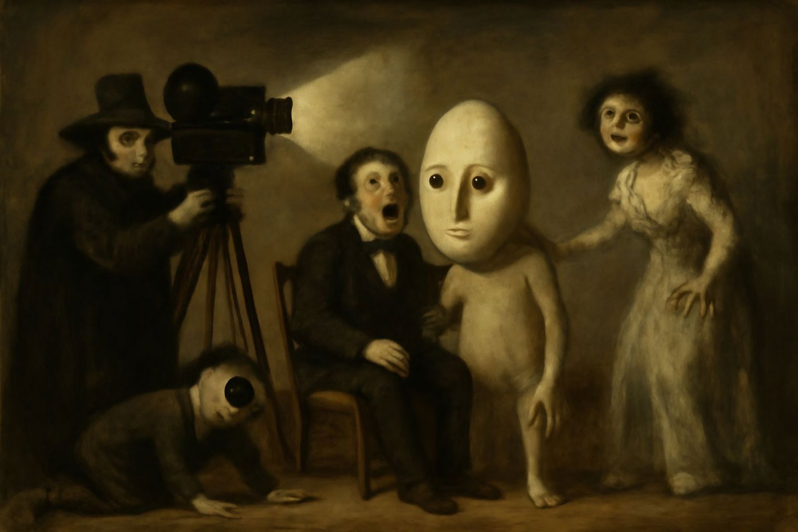 Goya Inspired Absurdist Cinema