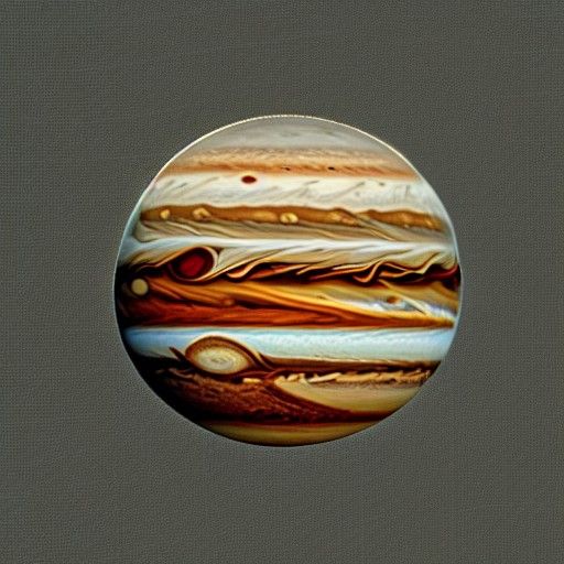 Stylized Image of Jupiter