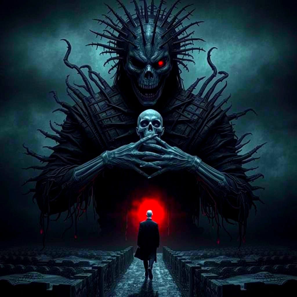 Terrifying Horror Masterpiece in Hyper-Realistic Style