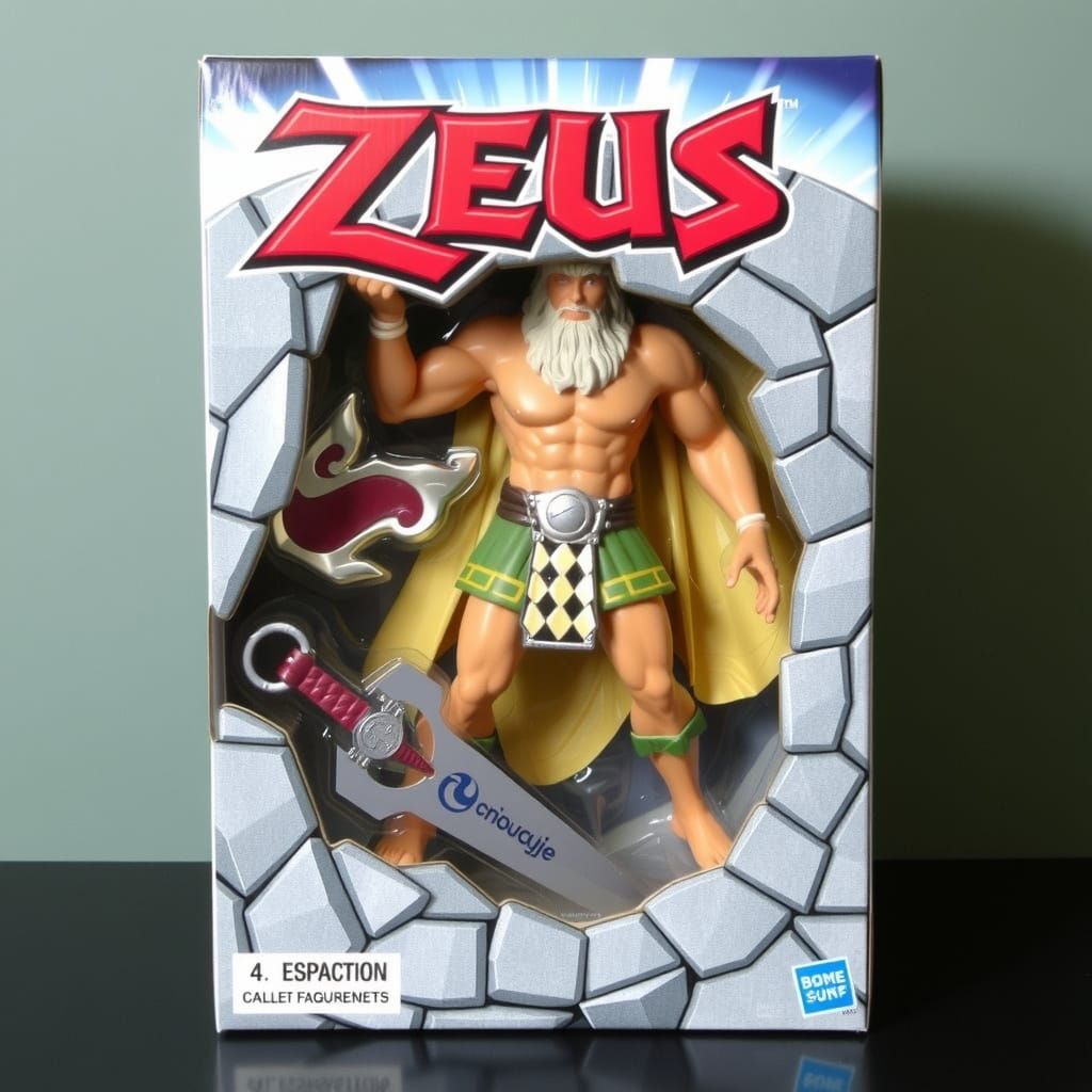Vintage Toy Box: Zeus Action Figure