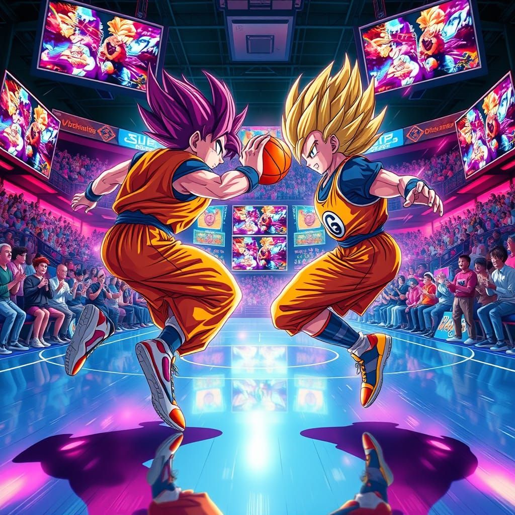 Dragon Ball Legends Play Epic Basketball Showdown