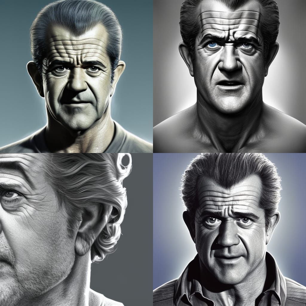 Portrait in Park: 3D Art Inspired by Artgerm