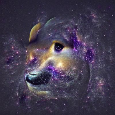 Galaxy Doge in High Definition 8K
