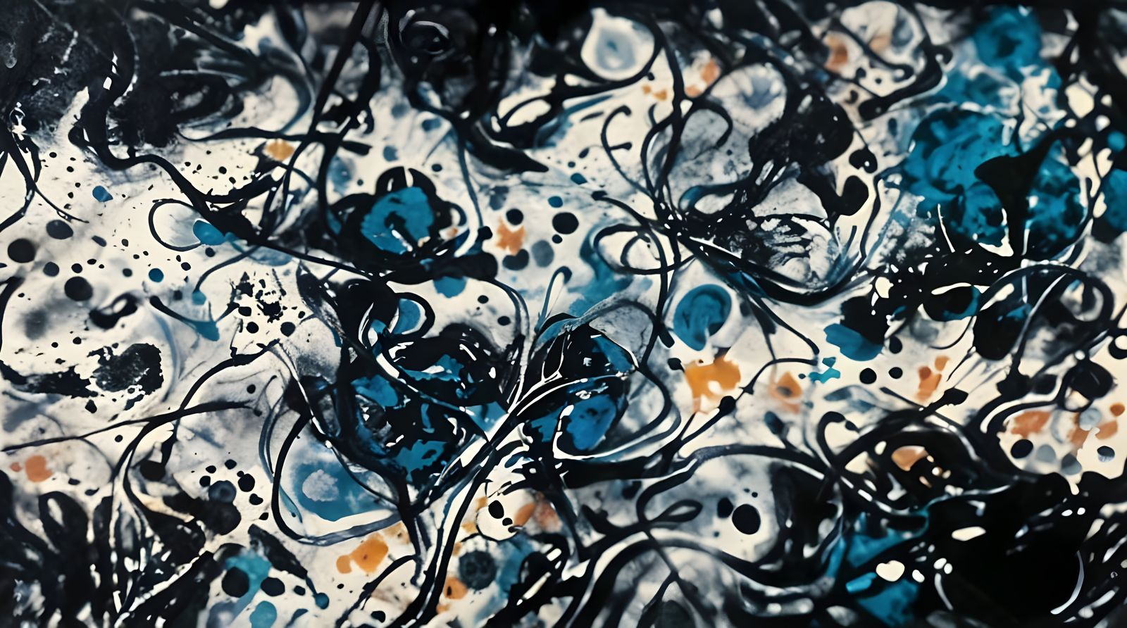 Alcohol Ink Marbling with Blue, Silver, and Pink