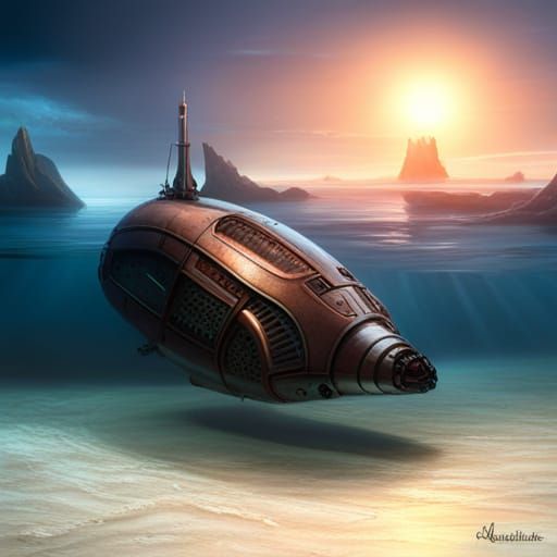 Alien submarine