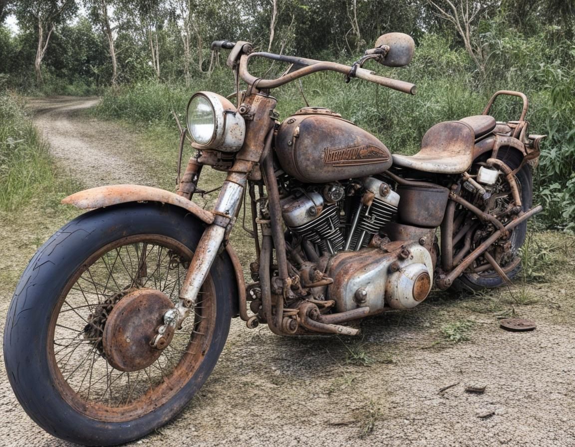 Gritty Harley Davidson: A Character-Rich Motorcycle