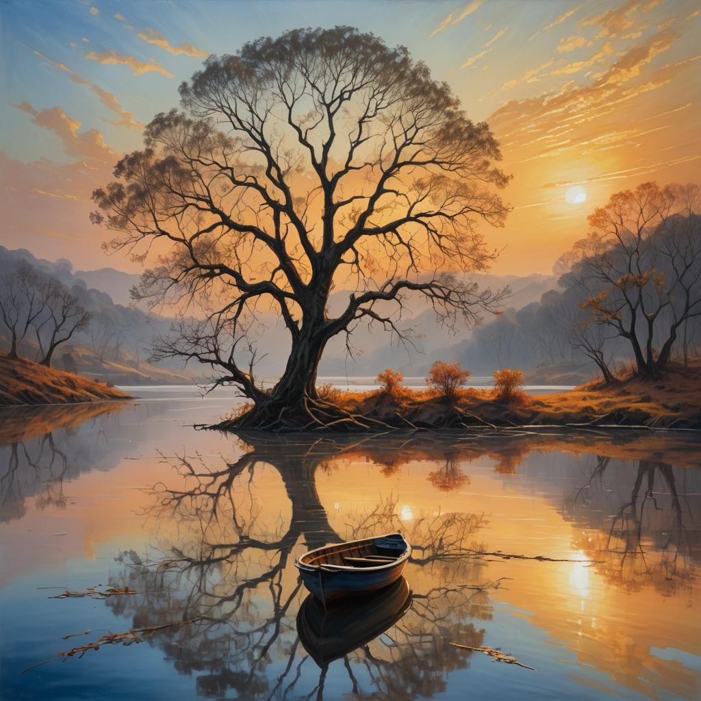 Serene Orinoco River Morning