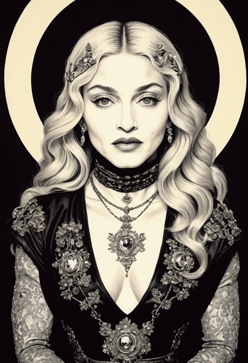 Portrait of Madonna