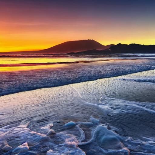 Towering Rainbow Sandcastle on Maui Beach