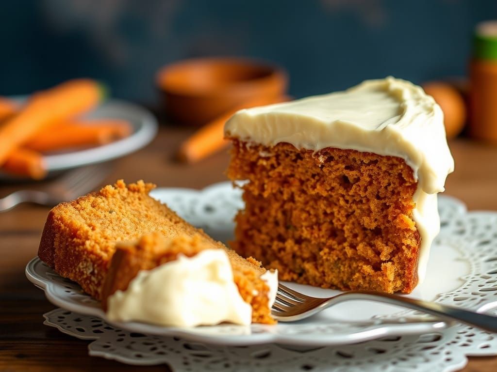 Slice of Carrot Cake