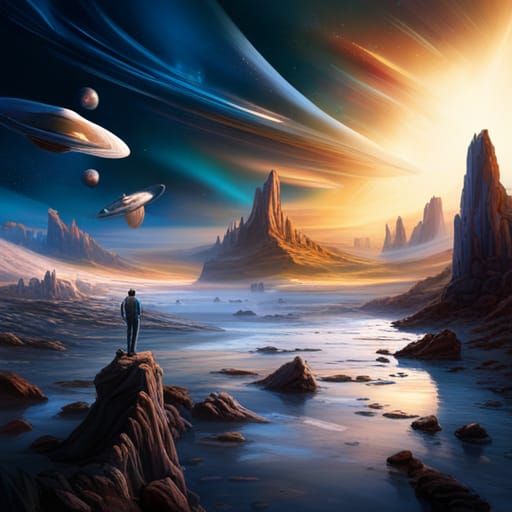 Time-Stream Tunnel: History and Star Trek in Space