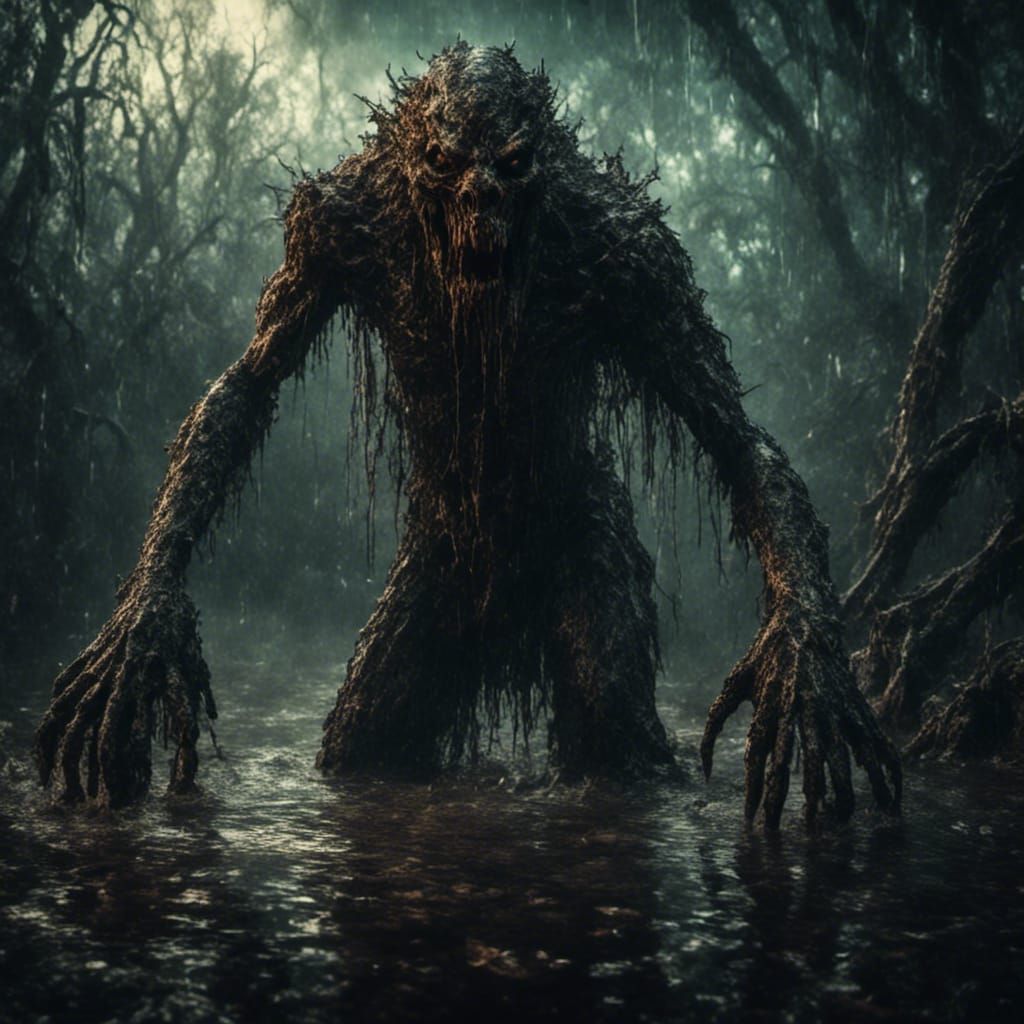 Swamp Monster: Georgia Horror Villain Portrait