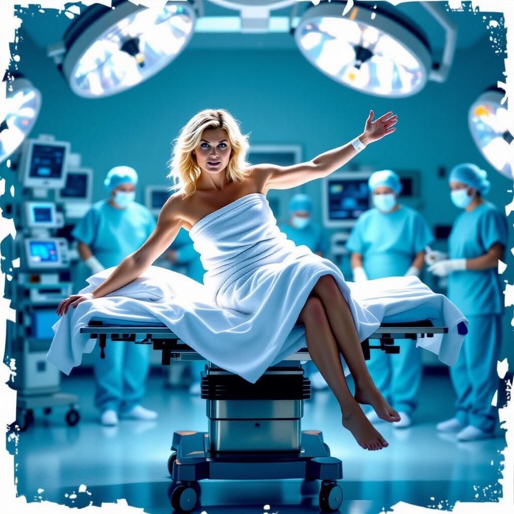 Woman Falls off Surgical Table in Operating Room