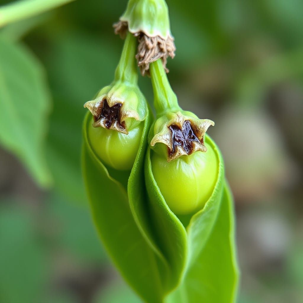 Two Peas in a Pod: A Study in Green