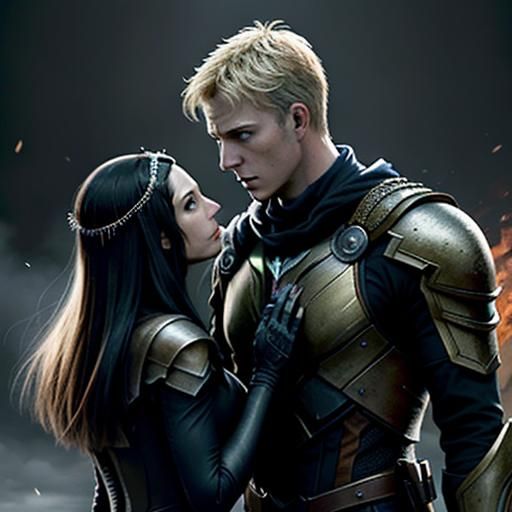 Veronica looked at him, a flicker of hope battling the fear ...