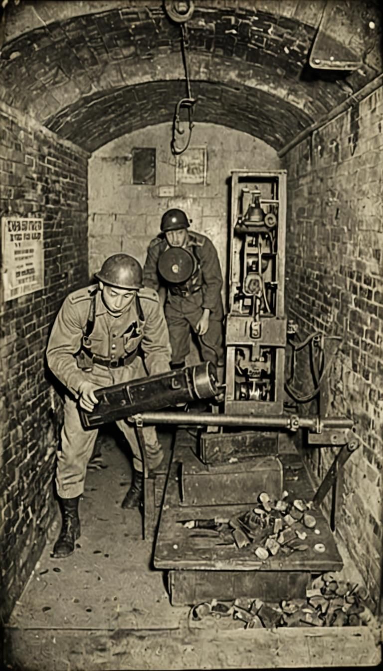 British Soldiers in Singapore, 1900s Vintage Scene