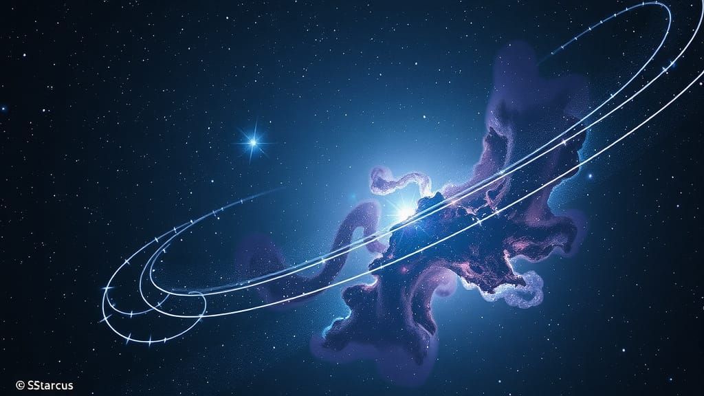 Celestial Dreams in Starlit Cosmos