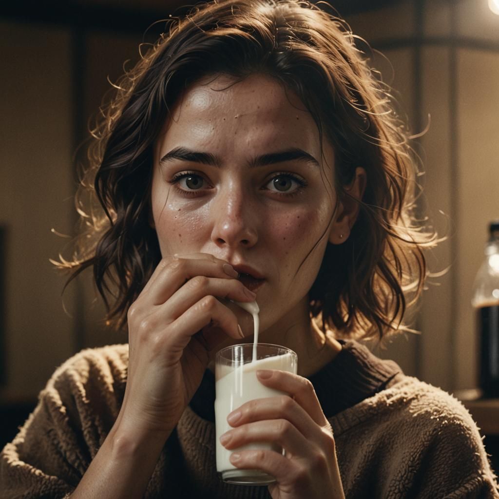 Beautiful Girl Portrait in Hyperrealistic Cinematic Style