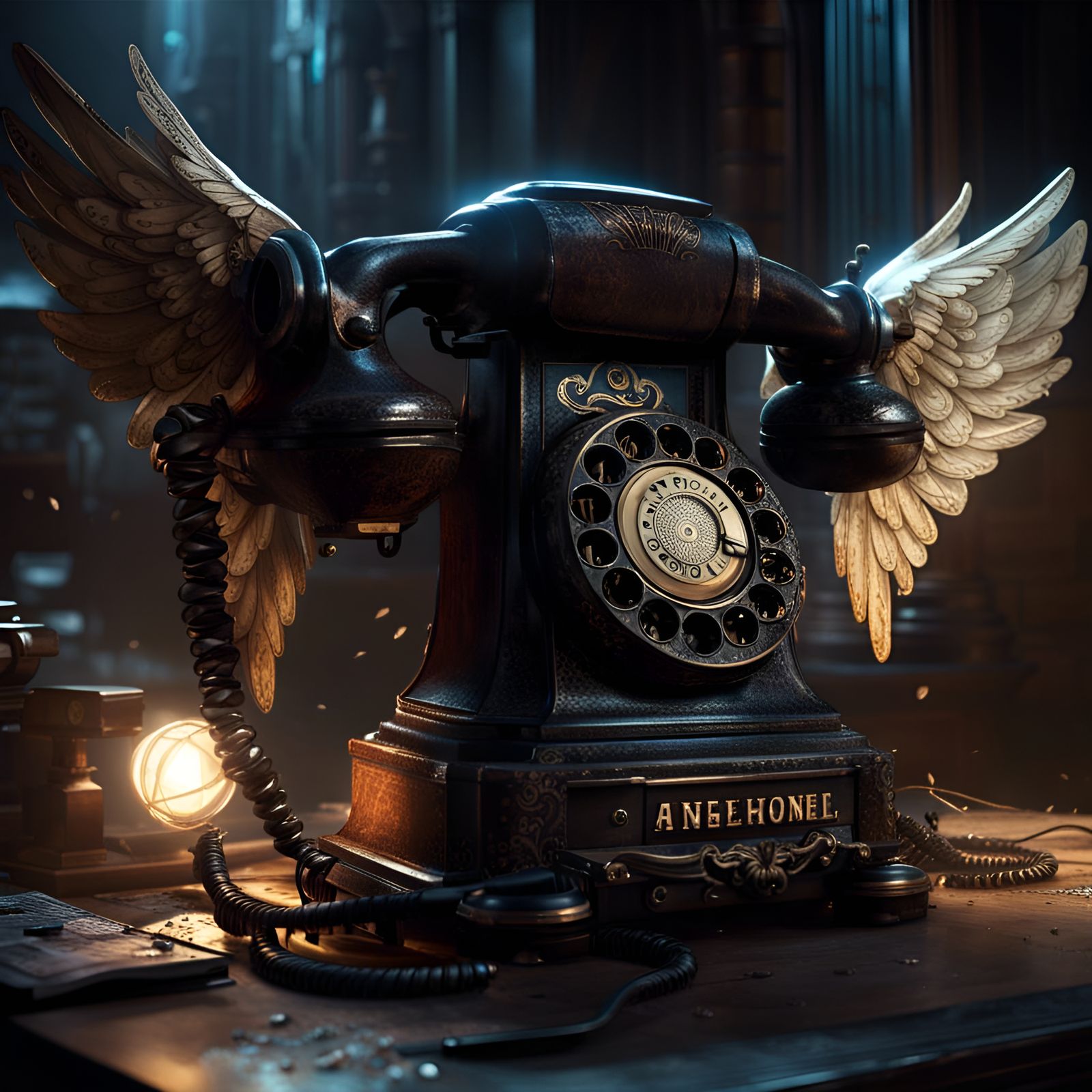 A telephone that calls loved ones who have died.