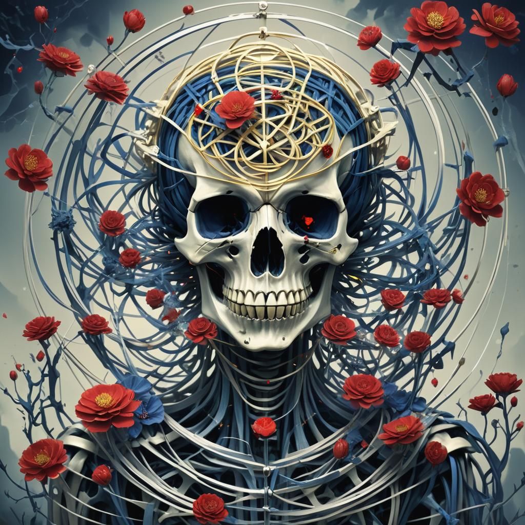 Spooky Metalcore Atompunk Maze of Bones