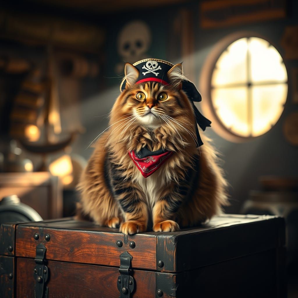 Fat Cat Pirate Reigns Supreme