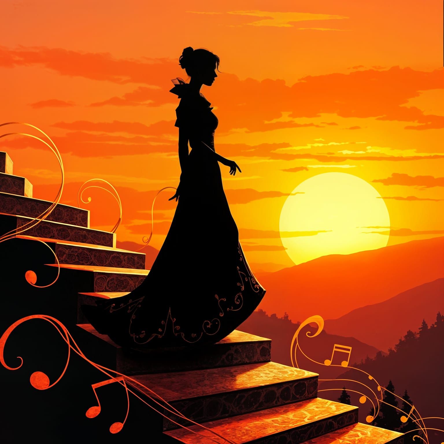 Sunset Glissando