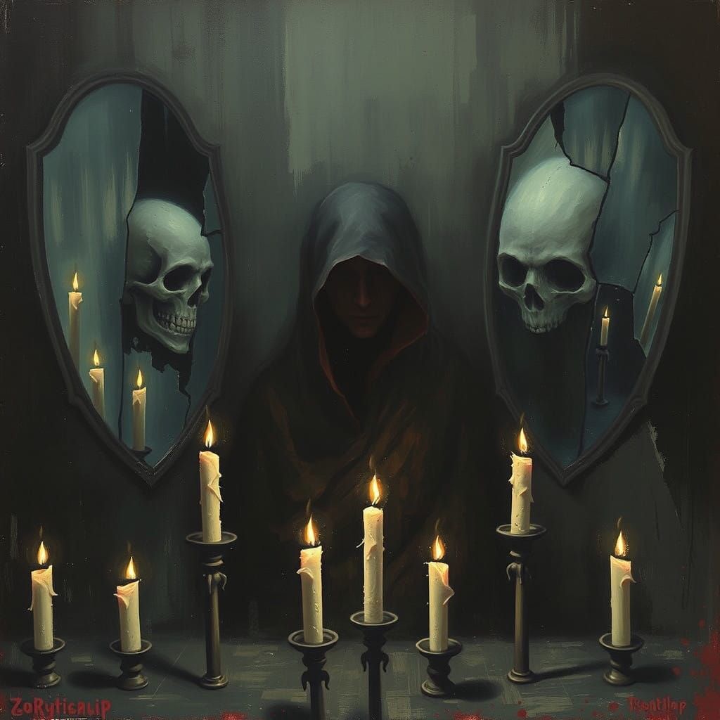 Turmoil of the Soul in Haunting, Expressive Art