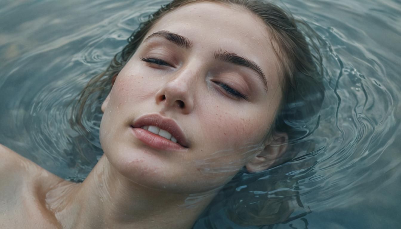 Dreamy Portrait in Soft Focus, Inspired by Surrealism
