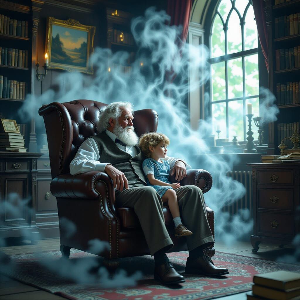 Magical Story Unfolds in Detailed Matte Painting