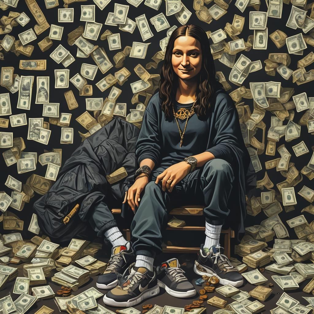 Mona Lisa in Hood Life Style: A Dark Fantasy