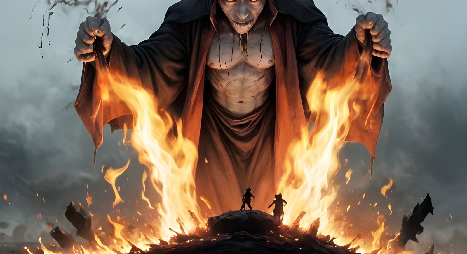 Baptized in Flames as Divine Goddess