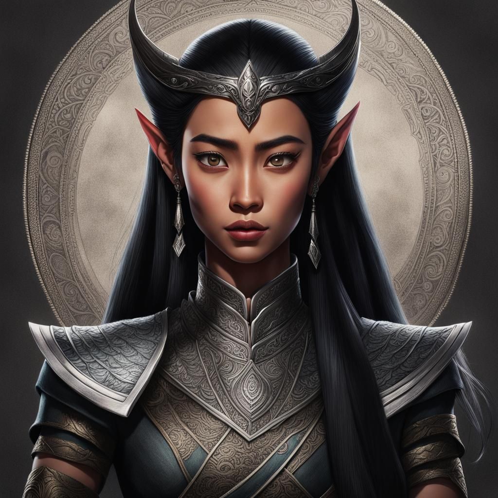 Bad Raya, Alt. Disney Princess (and apparently an elf)