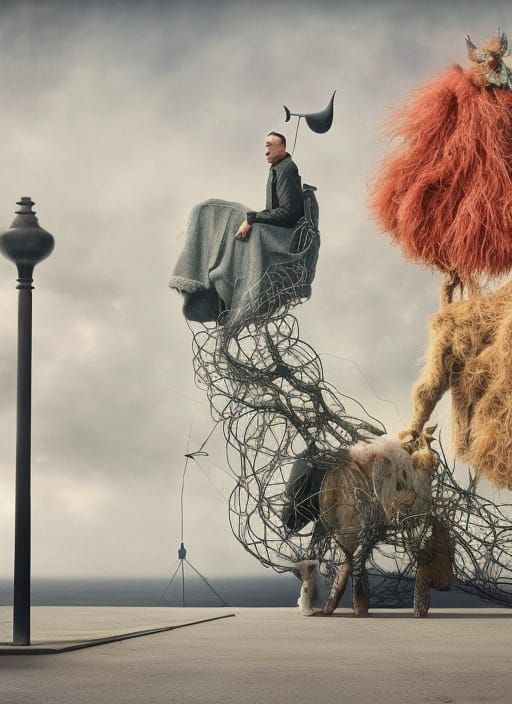 Surreal Digital Goetia: Dreamlike Chaos in Stopmotion