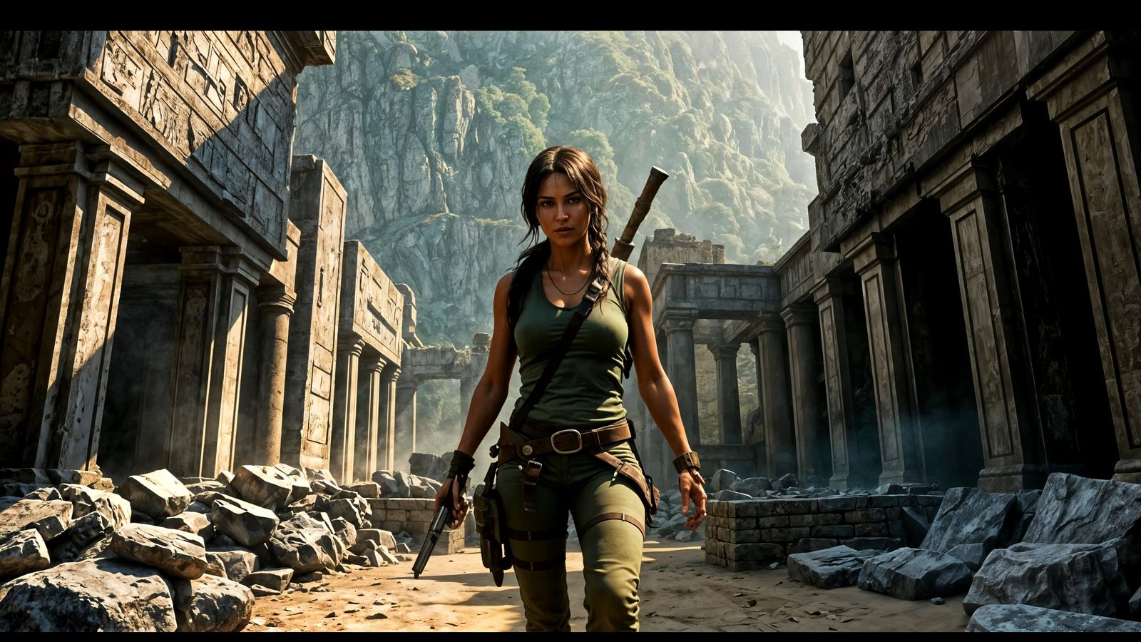 Lara Croft: Tomb Raider Reimagined in High Resolution
