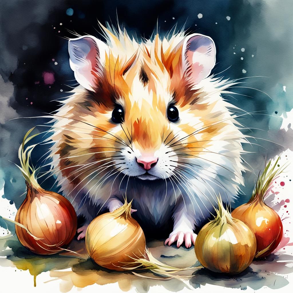 Hamster And Onions