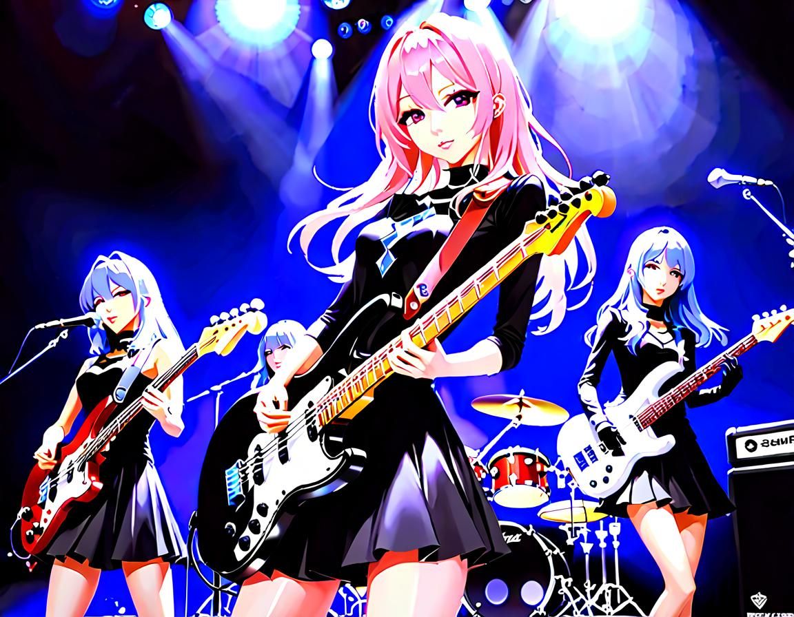 Rolling Quartz Anime Rock Band Live Performance