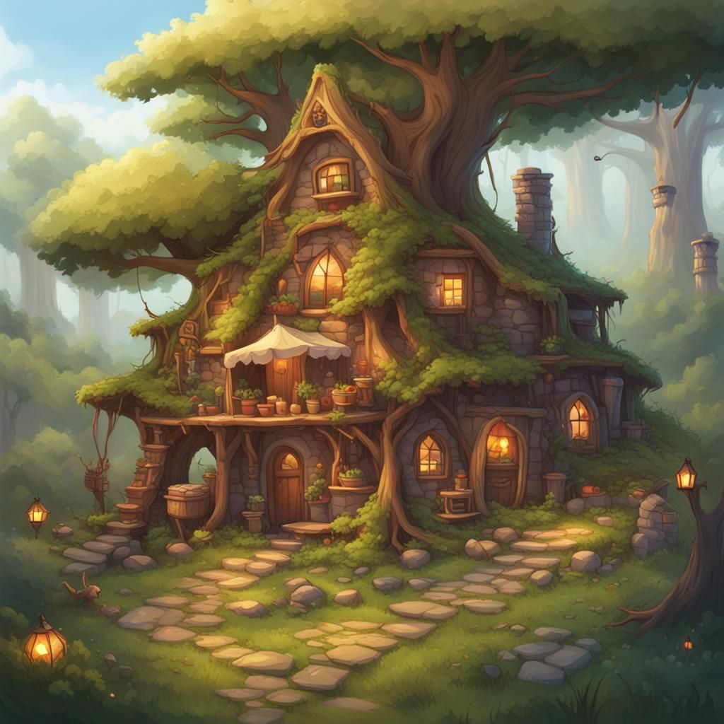 Cozy Treehouse in the Fae Wild