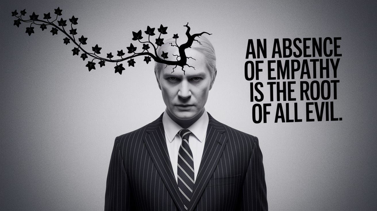 "AN ABSENCE OF EMPATHY IS THE ROOT OF ALL EVIL." Lachailill ...