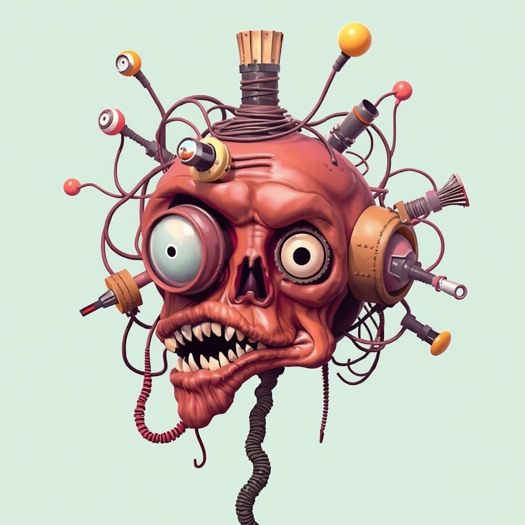 Trippy and Quirky: A Wired and Twisted Creation