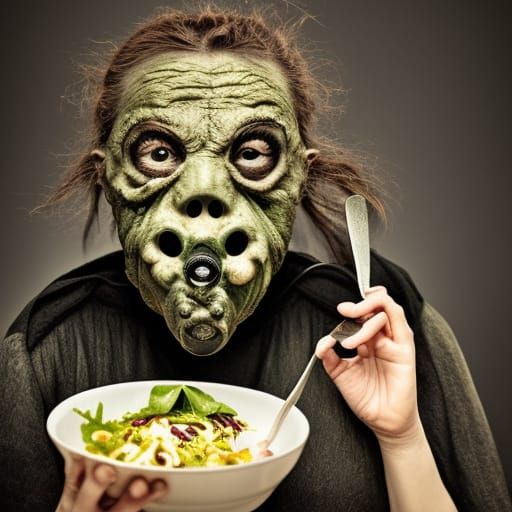 Radioactive Witch in Chernobyl: Professional Portrait