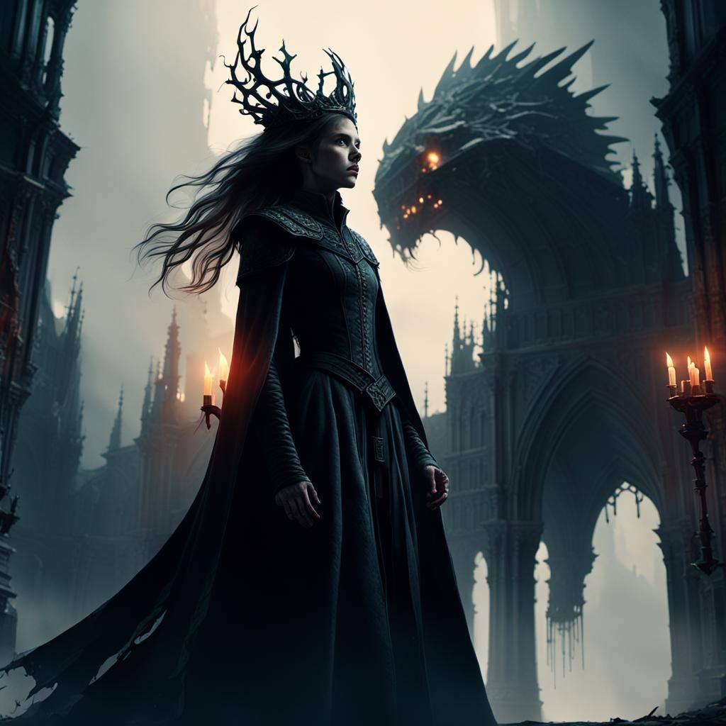 Epic Gothic Nightmare Unfolds in Abandoned Cathedral