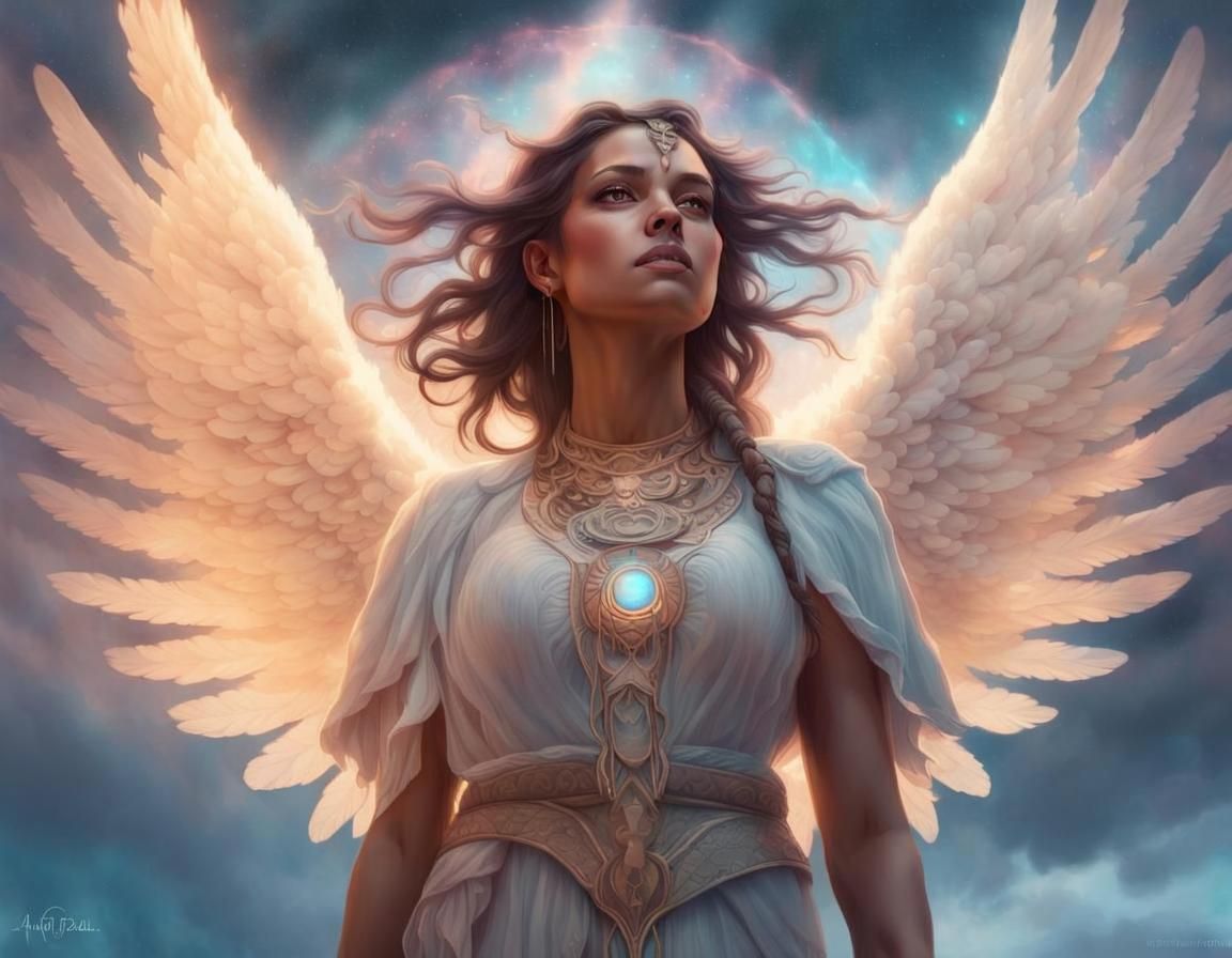 Cherokee angel woman