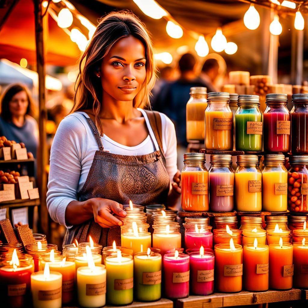 Small candle making business 🕯️